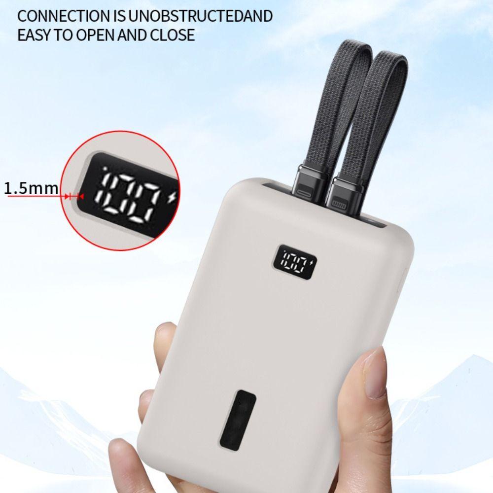 Silicone Portable Charger Protective Case Full Protective Cover for Anker Zolo 20000mAh 30W Travel