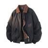 % White Duck Down Fake Two-piece Down Jacket Men's Winter New Loose Lapel Casual Jacket Men's