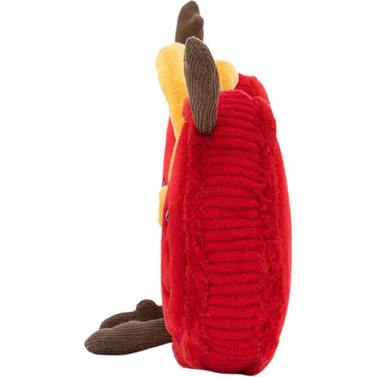JELLYCAT Valentine's Day Collection Val And Tina Heart Lock Dolls Plush Toy 15cm High