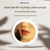 AMIRO Portable LED Lighted 5X Magnifying Makeup Mirror CN Plug (adapter Included)