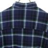 Name. made in Japan Long sleeve Check shirt 1 Navy Men's Used