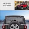 Car 3rd Brake Light Trim Cover High Mount Stop Lamp Cap For Jeep Wrangler JL 2018-2025