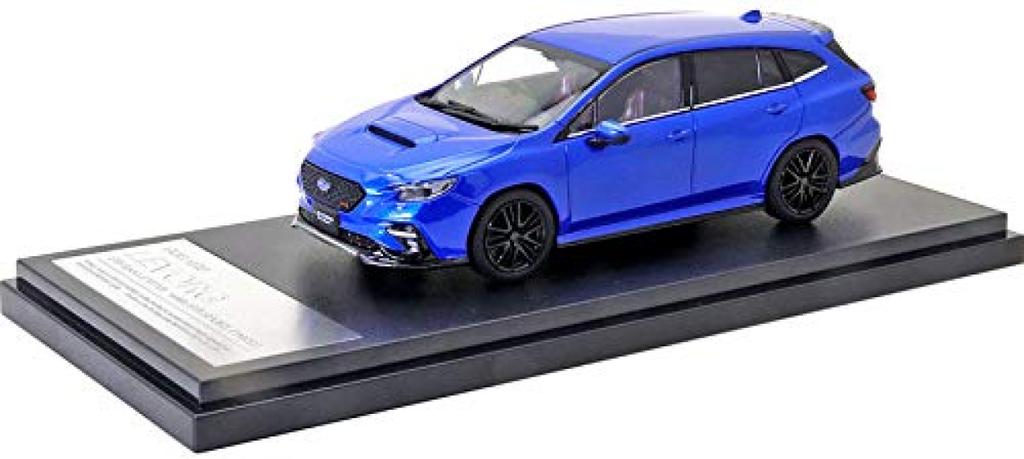 Hi Story Scale Subaru Levorg STI Sport STI Sports Parts WR Blue Pearl Finished Model HS333WB 1/43 (2020)