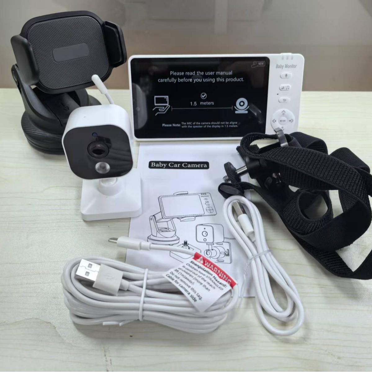 ABM950S Baby Monitor HD Night Vision Car Camera No Power Supply