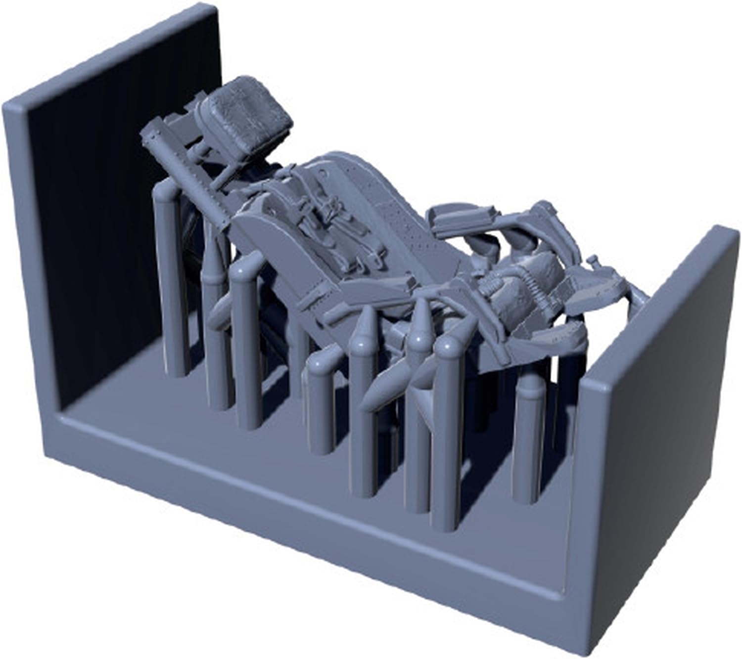 

Прозрачное североамериканское кресло-катапульта Sabre ранней модели Прозрачные пластиковые детали модели CPUA72165 Prop! 1/72 Ф-86А (для Prop) (Самолет)