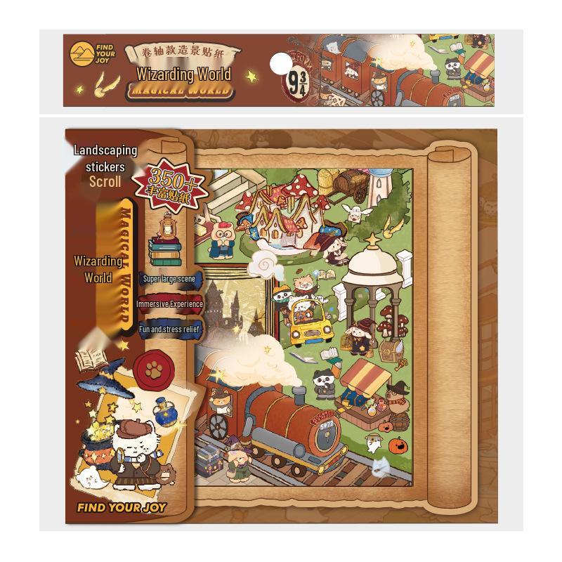 Fangdao Alice Fantasy Series DIY Landscape Stickers for Children