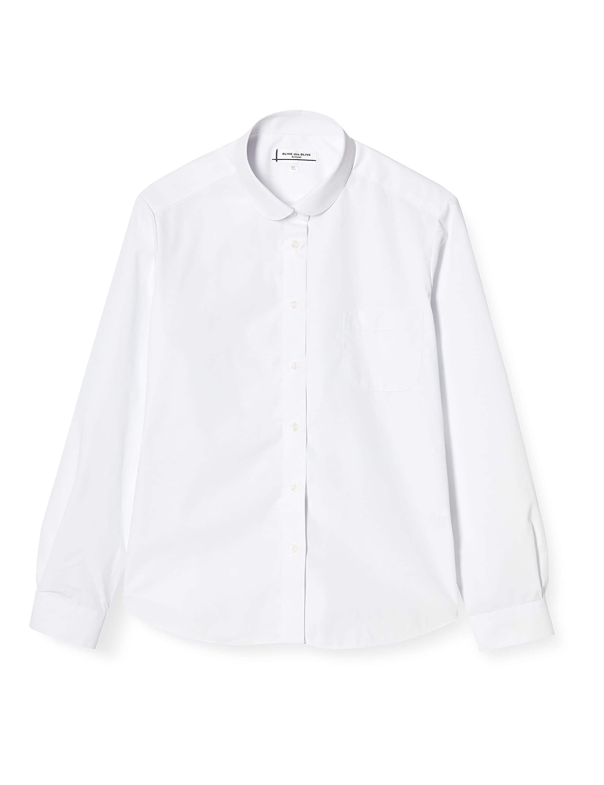 [Olive des Olive School] J4152 Odor-eliminating, breathable, round-collar long-sleeved shirt