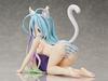 FREEing No Game No Life B Style White Cat Scale PVC Painted Finished Figure Ver. 1/4