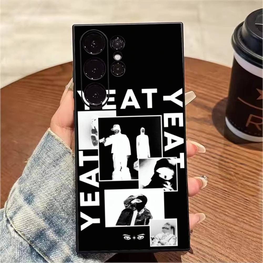 Y-Yeat A-AfterlyfeES Rapper Phone Case For Samsung S25,S24,S21,S22,S23,S20,Ultra,S26,Plus,Fe,Note,5G Black Cover