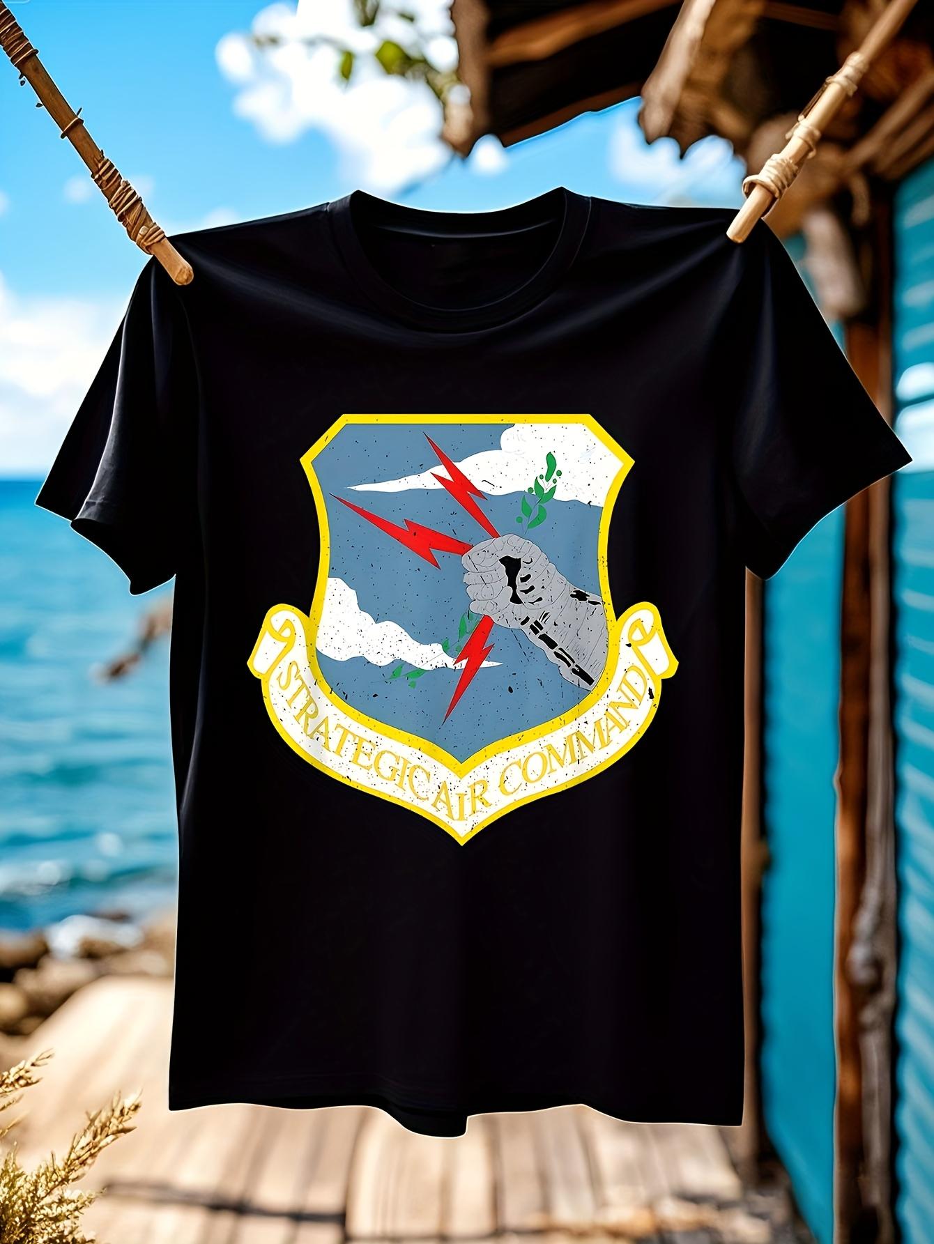 Vintage SAC Cold War Grunge Strategic Air Command Graphic T-shirt S