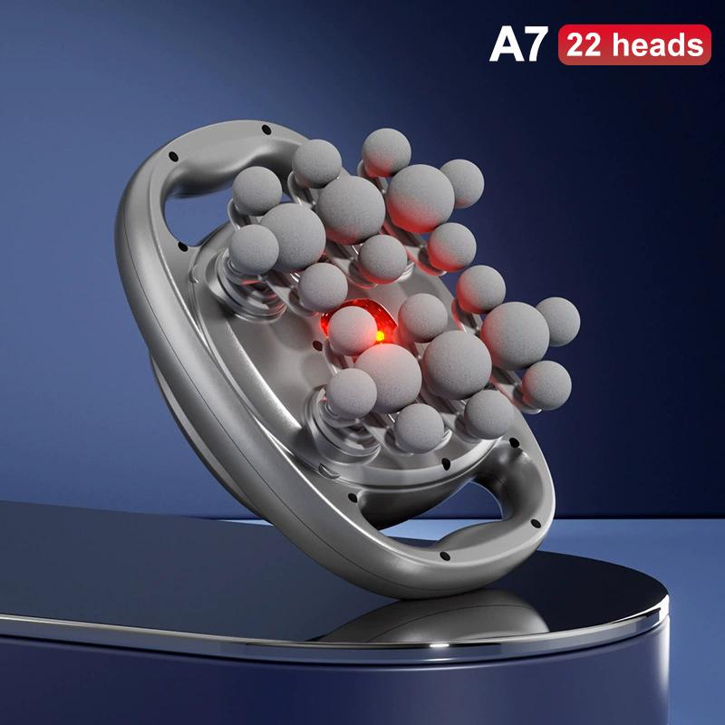 

12/18/22-Head Fascia Gun High-Frequency Vibration Body Massage Gun Back And Waist Neck Shoulder Massager Muscle Massager A7