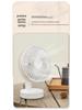 Kaxidaofu 6-Zoll USB Schreibtischventilator mit Oszillation