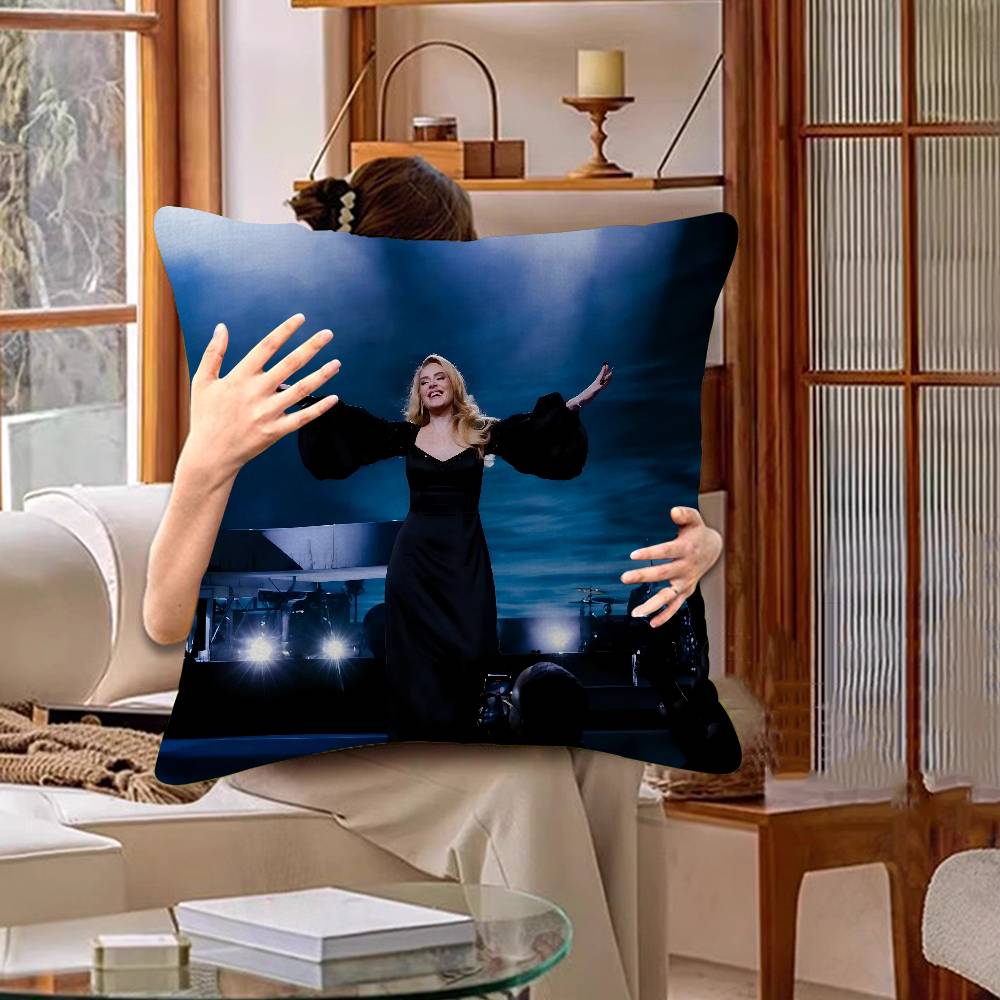 Singer Adele Cushion Cover Inches Farmhouse Decor Home Throw Pillow Covers For Couch Decorations