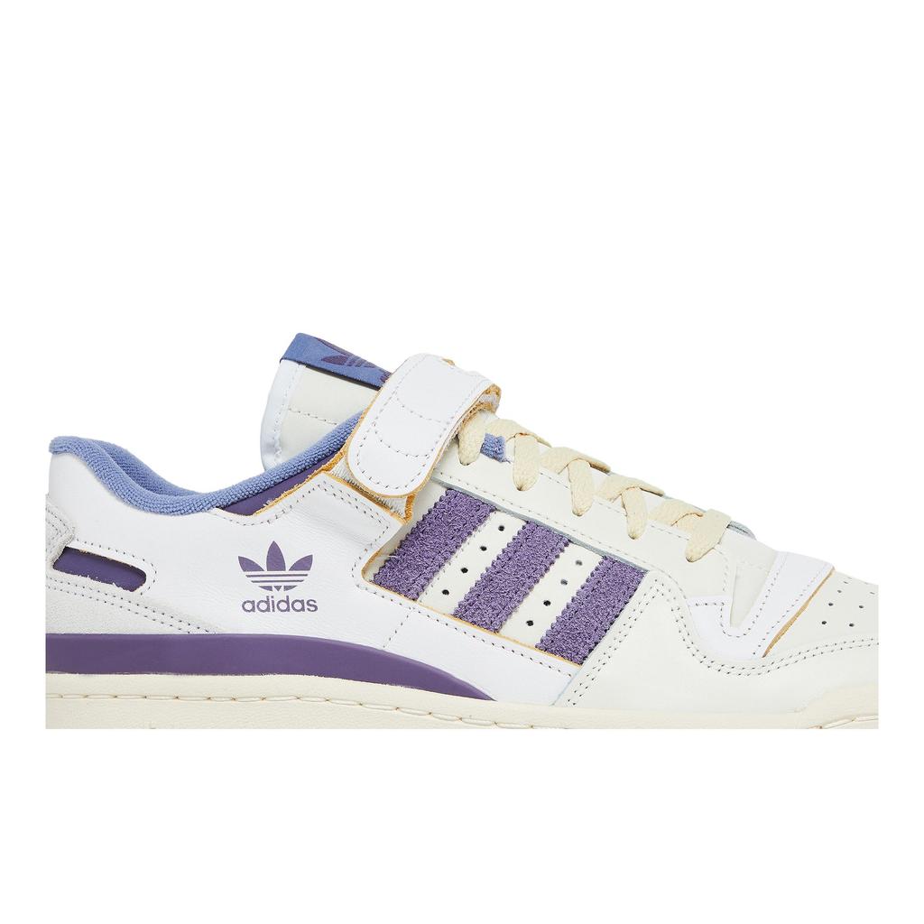 adidas Forum 84 Low 'White College Purple' (Unisex) Footwear White / Team College Purple / Cream Skateboard Shoes GX4535