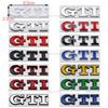 YKPSC1 3D Metal GTI Grill Emblem Badge Rear Trunk Decal Car Sticker for Volkswagen VW Golf 5 6 7 8 MK2 MK3 MK4 MK5 MK6 MK7 Accessories