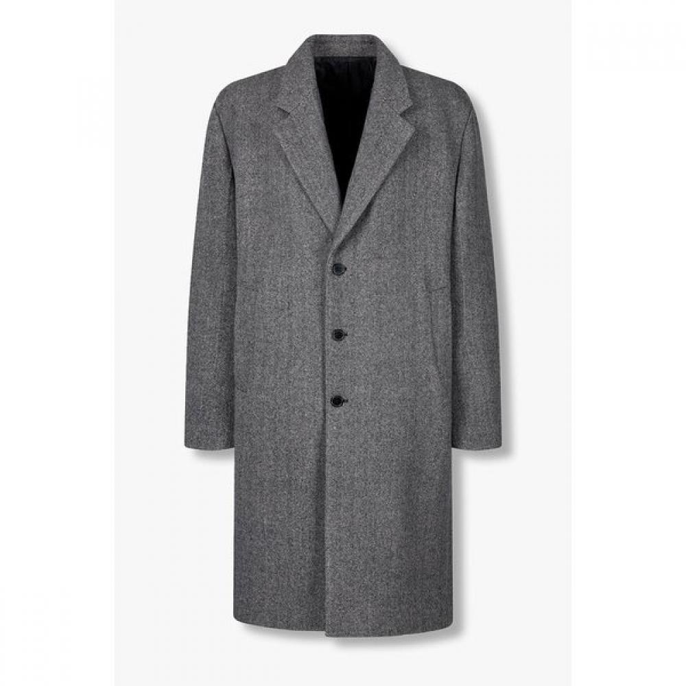 Tomboy Herringbone Tailored Coat 9155411306ar 81 (gray)/M(95~100)