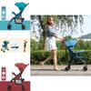 Lightweight Foldable Baby Stroller Compact Umbrella Design Perfect For Summer Travel