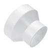 Brand New High Quality Adapter Exhaust Fans White 110 To 100 Mm 200 To 150mm ABS Pipe Reducer Tool Ventilation