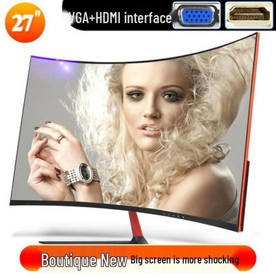 SF 32-inch 4K Curved Monitor & 27-inch 2K 165Hz Gaming LCD Monitor