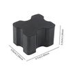 4 Pieces Car Coil Spring Spacers Coil Spring Booster Kit Black Heavy Duty Spiral Spring Cushion Rubber Coil Spring Spacers