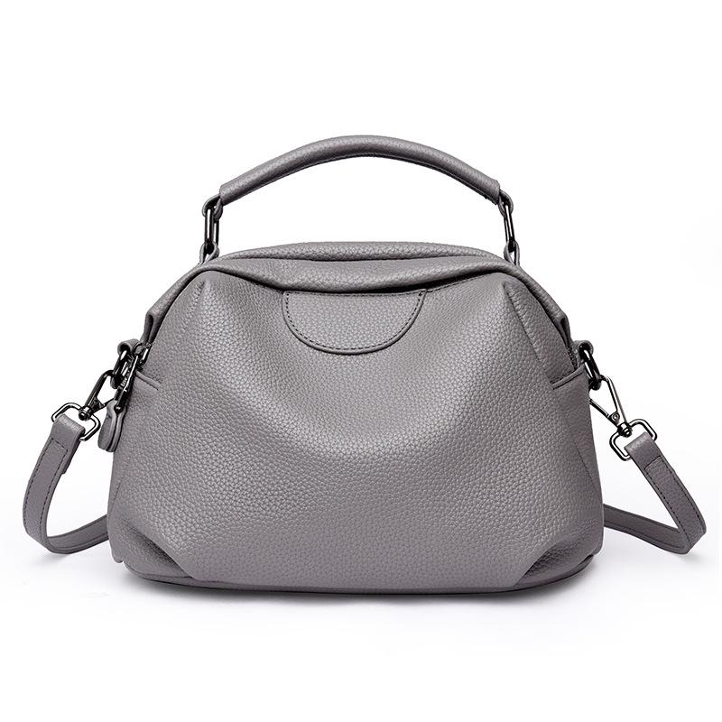 

Женская ретро универсальная сумка кроссбоди на плечо - Сумка большой вместимости серый