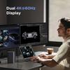 Ugreen Stazione di Docking Revodok Max 213 Thunderbolt 4 con Dati a 40 Gbps Estensione Doppio Display Uscita Singola PD 90W Scheda USB Porte USB per Windows e