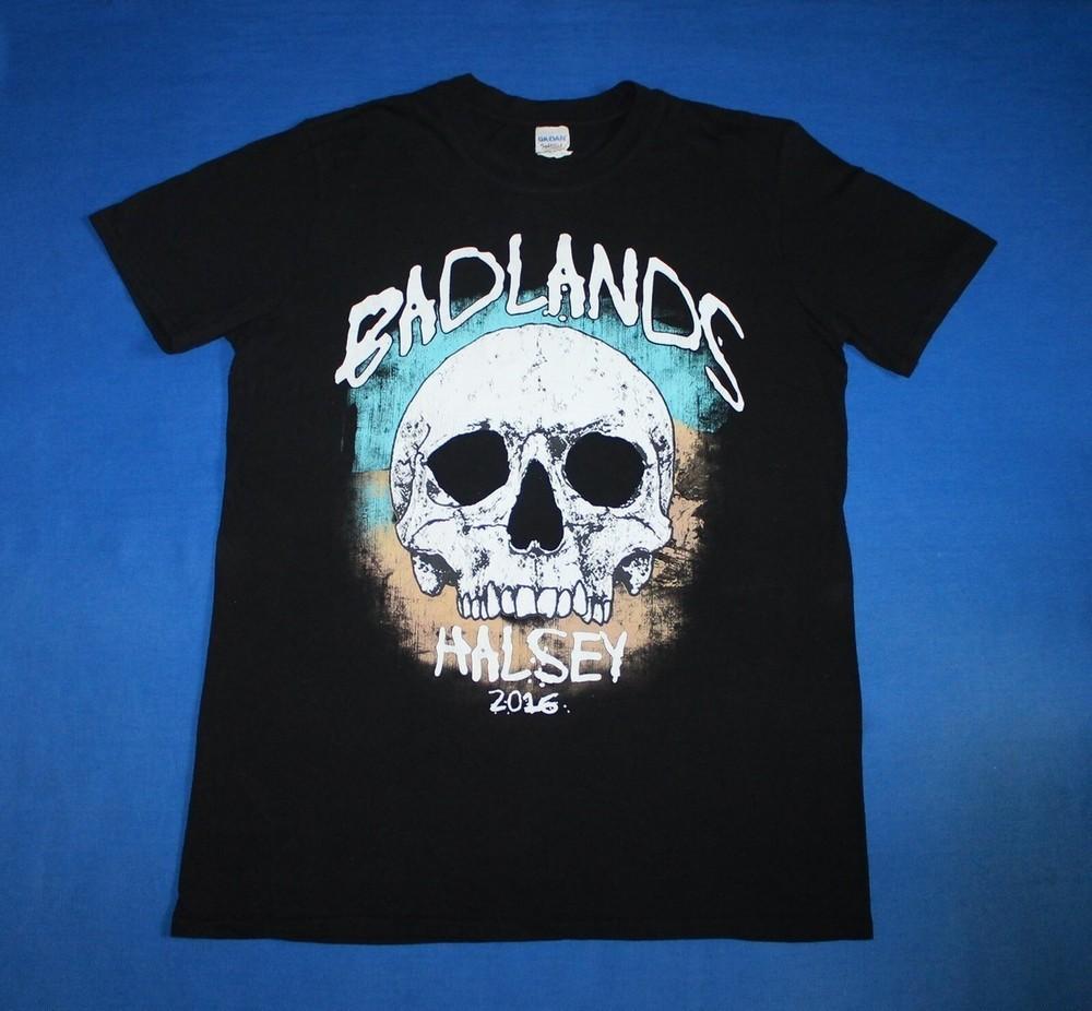 

Vintage Badlands EU Tour 2016 Halsey Black S to 5XL Tee Shirt HL195 Unisex T-Shirt S