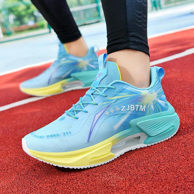 2025 New Cold Sticky Craft Running Shoes Men's Shoes Mesh Breathable Running Shoes Shock-absorbing Couple Sports Shoes