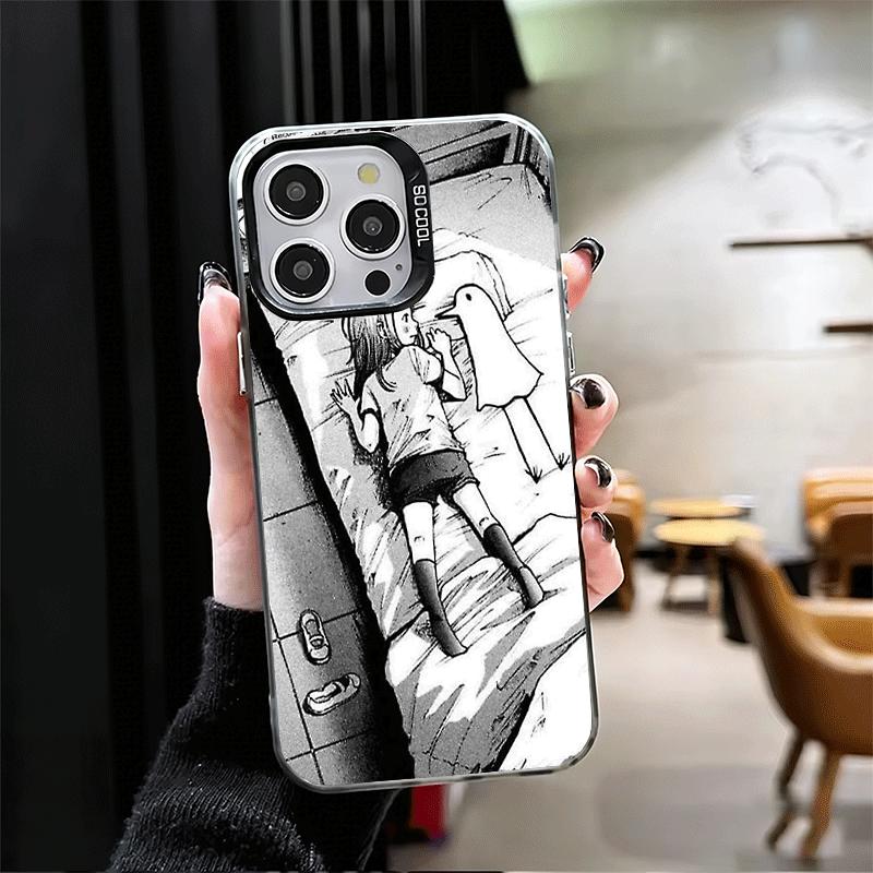 Oyasumi Punpun Anime Shockproof Phone Case for iPhone 17 Air 16 16E 15 Pro Max 14 Plus 13 Mini 12 Back Cover Anti Fall Fundas