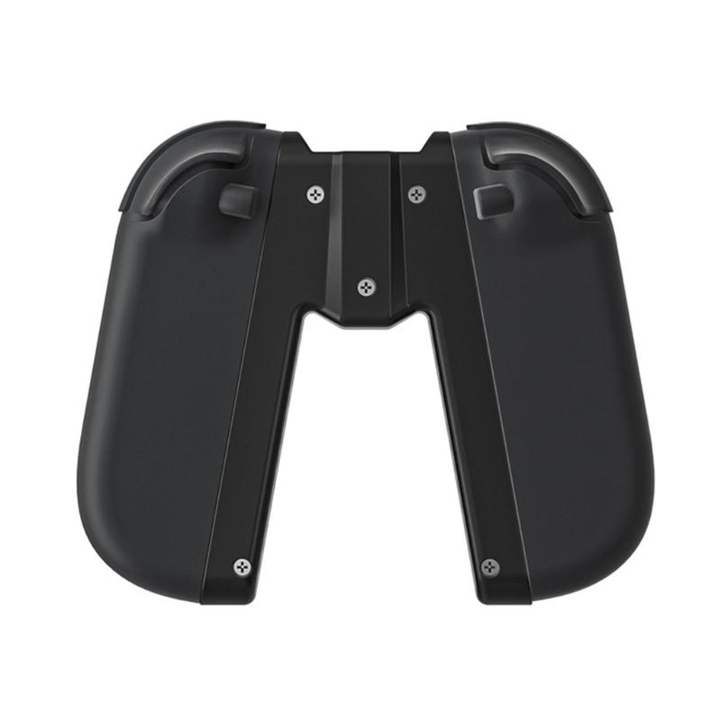 Double USB C Charging Dock Ergonomic V Grip Handle with Not Slip Magnetic Base Game Spare Part Compatible for Switch2