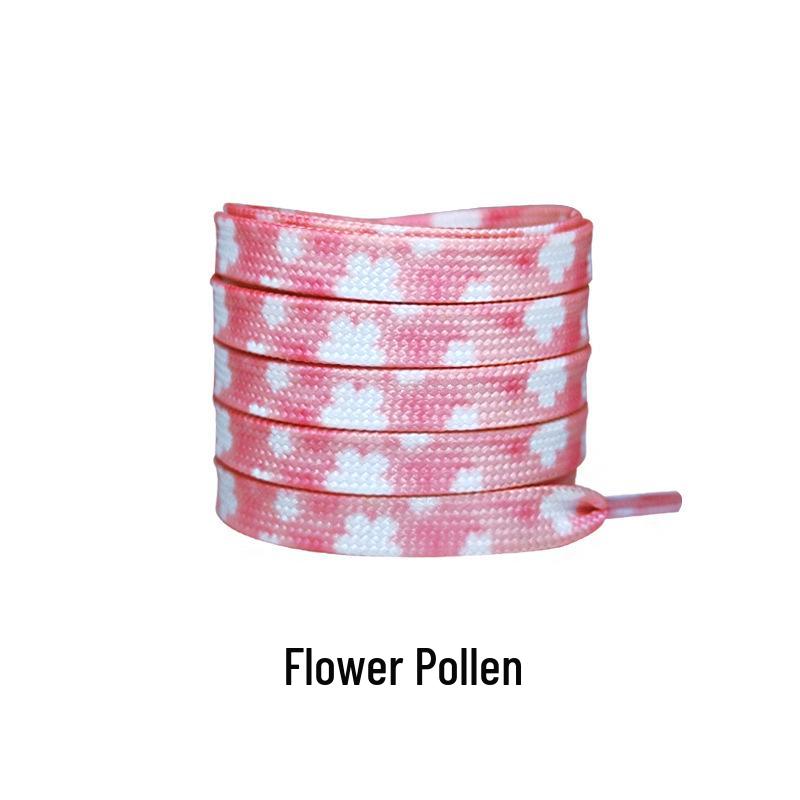 Unisex Schnürsenkel: Rosa, Rosenrot, Hellrosa, Gänseblümchenrosa - Passt für Sonic 9/10, Air Force 1 & AJ1
