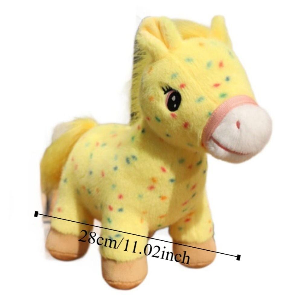 Soft Horse Mascot Stuffed Animal Lucky Horse Horse Plush Doll Pentant  Year of Horse