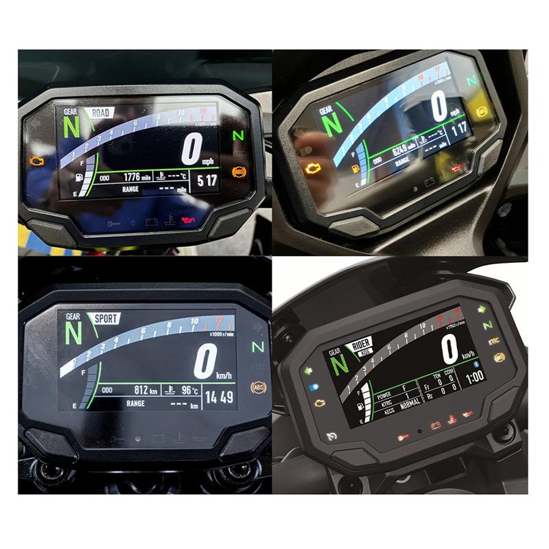 A16P-Motorcycle trument Film Sticker For Kawasaki Z400 Z900 Z650 Ninja 650 Z1000SX ZH2 Z900 trument Panel Accessories