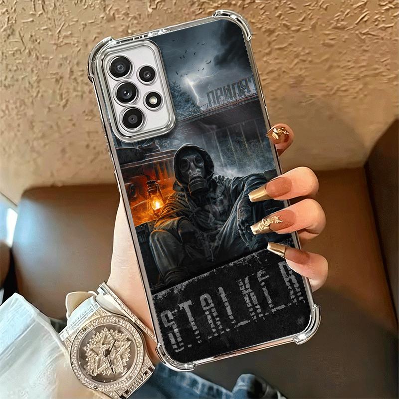 Funda de Teléfono Suave y Genial para Juego S-Stalker Para Samsung A17 A27 A07 A37 A57 A16 A56 A15 A55 A14 A54 A13 A53 A26 A36 A25 A35 A24 A34 A23