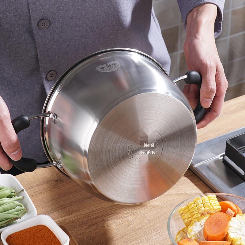 Lijia 304 Stainless Steel Multi-Layer Soup Pot