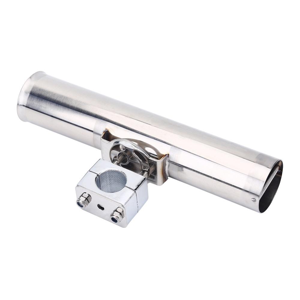 Silver Boat Fishing Rod Holder Adjustable Rod Support Stand Durable Fishing Rod Holder  Marine