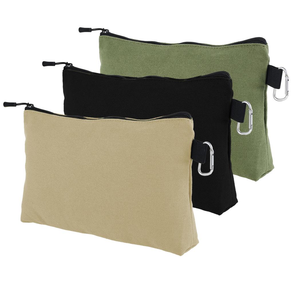 3/6Pcs canvas Tool Bag Waterproof durable and dirt-resistant Multi-function Tool Organizer Hardware Storage Electrician Tool Bag