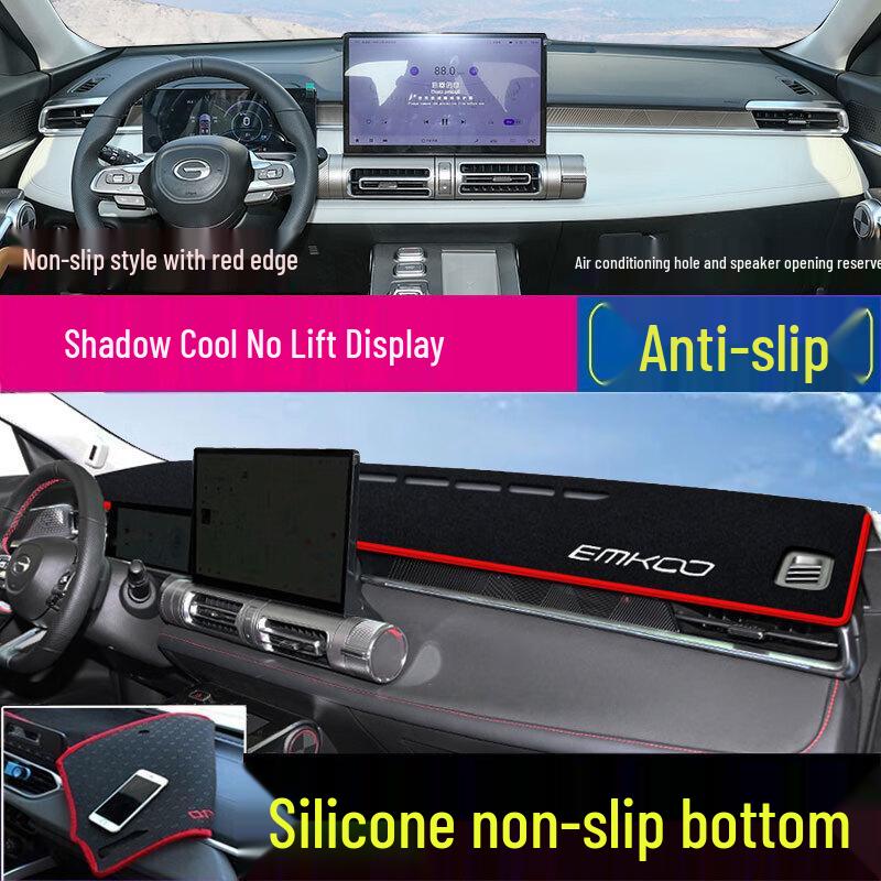 Tapis Pare-Soleil Antireflet, Isolant Thermique, Antidérapant pour Tableau de Bord GAC Trumpchi GS3 / GS8 / GM8
