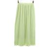 URBAN RESEARCH Jupe plissée longue GRATUIT Vert jaunâtre Femme Occasion