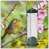 Plast Fuglemater Wire Grids Bird Wild Outdoor Garden Hengende Mater