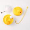 Duck Shaped Tumbler Cat Toy Bite Resistant Kitten Play Wand Self Entertaining Toy  Playing