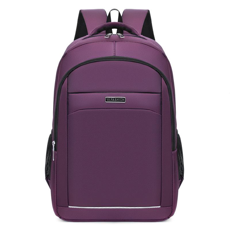 Stylish Business Backpack with Laptop Compartment and Side Mesh Pockets