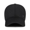 Men's Autumn Winter Velvet Thick Ear Protection Cold-Proof Warm Baseball Cap Rhombic Embroidered Duck Tongue Cotton Cap
