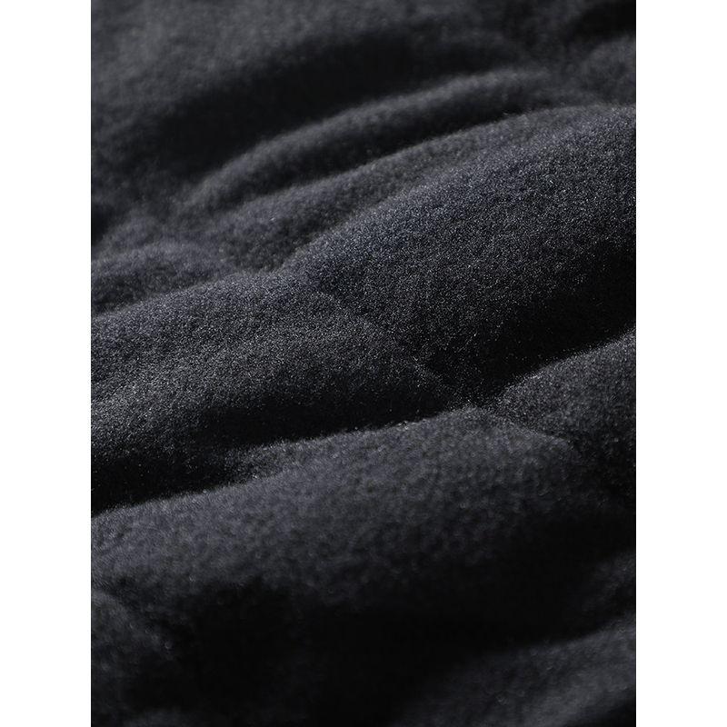 Export Export Tail Single Cotton Pants Men's Winter Fleece-lined Thickened Warm Pants Youth Men Straight-leg Casual Pants