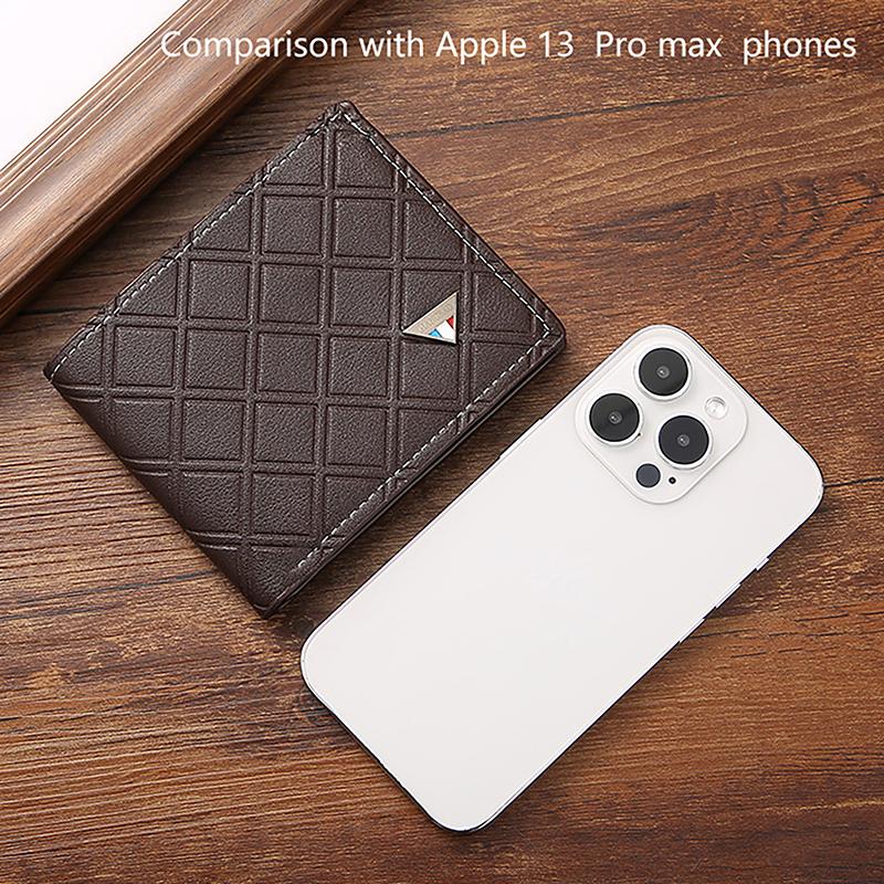 Business Men'S Wallets Pu Leather Soft Multifunctional Coin Pocket Id Credit Cards Holder Male Money Coin Photos Short Purses