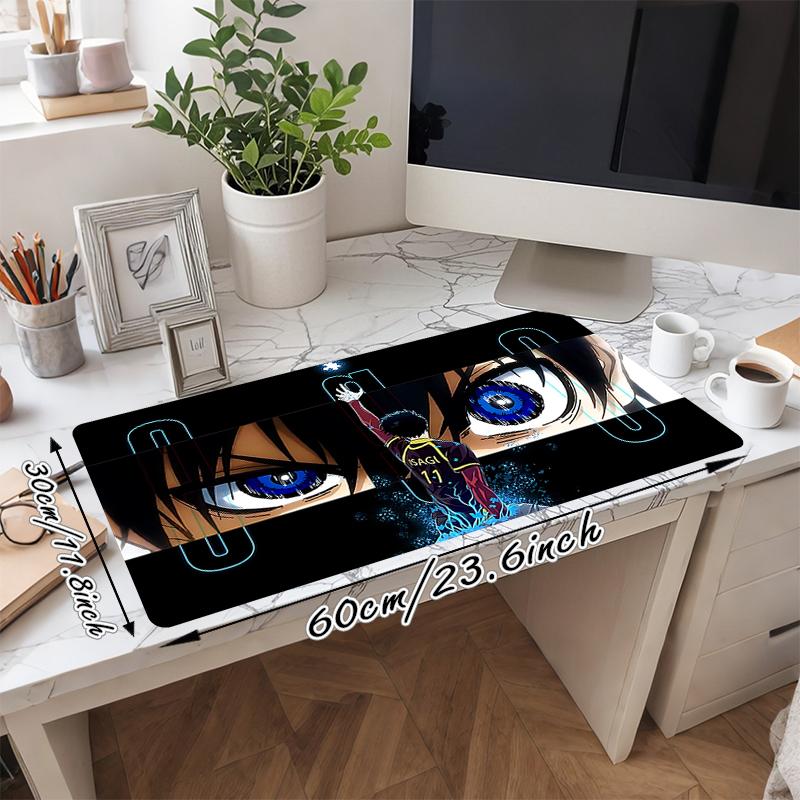 1Pc Eyes Future Gaming Mouse Pad Keyboard Desk Mat Non-slip Rubber Lock Edge Waterproof Computer Mousepad for Office Home Decor Y1439