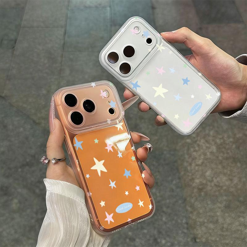

Cartoon Apple 17 Pro Max Phone Case - Soft, Drop-Proof with Integrated Camera Button iPhone 14 Pro