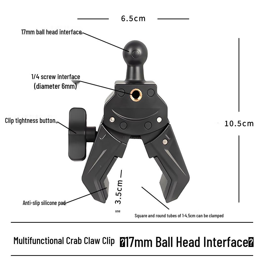

Multi-Camera Strong Clip Mount for Phones/Tablets: Outdoor/Indoor Live Streaming and Shooting Bracket