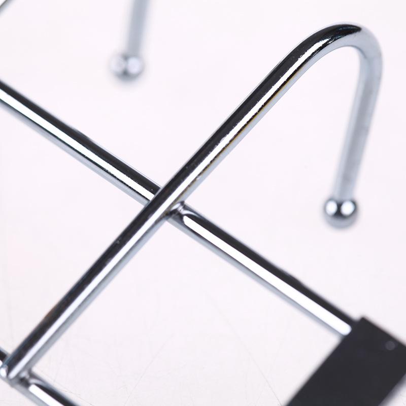 Bolded Stainless Steel Five-hook Cabinet Door Back Type 5-hook Door Head Hanger Coat and Hat Hook