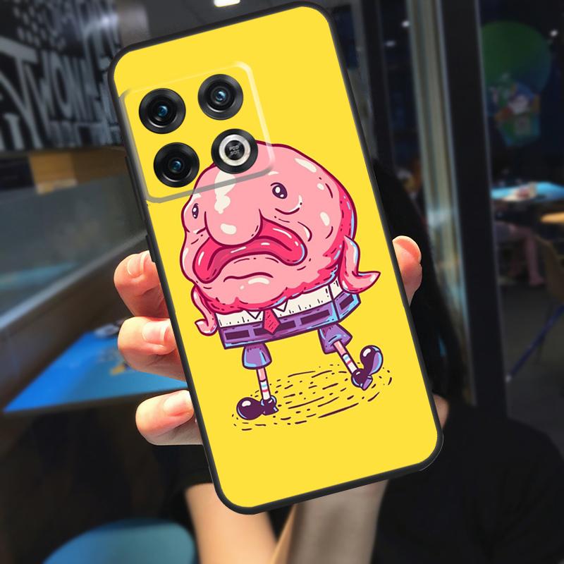 Cute Blobfish Funda For OnePlus 13R 13 12 R 11 9 10 Pro 8T 9RT 10T OnePlus Nord CE 4 2 3 Lite N20 N30 Case